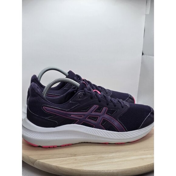 Asics Jolt 4 Women's Running Shoes  US 8.5 Purple/White/Pink Sneakers - Picture 3 of 11